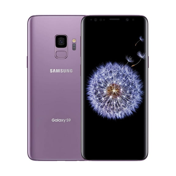 AT&T Galaxy S9 Samsung SM-G960U 64GB GSM Unlocked Smartphone, Lilac Purple