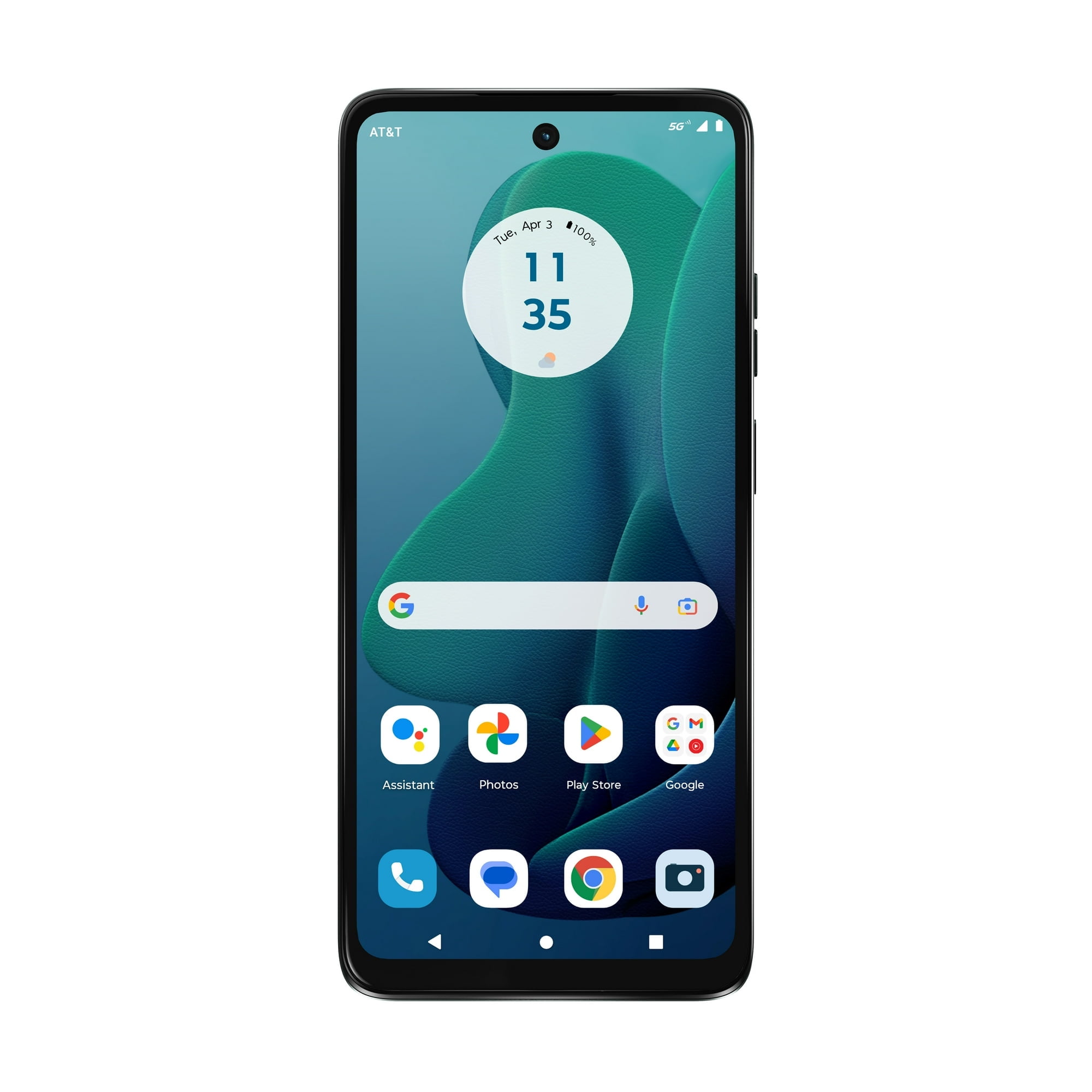 Pre-Owned Motorola XT2417-4 Moto G 5G 2024 6.6'' 4GB RAM 128GB Storage 2 GHz Processor Speed AT & T Prepaid Smartphone, Sage Green