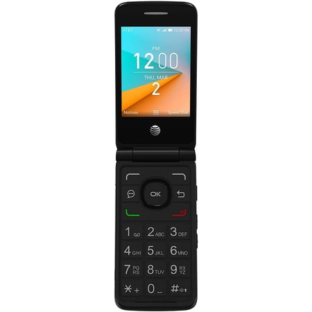 AT&T PREPAID Cingular Flip 2 Prepaid Feature Phone - Dark Gray 4 GB