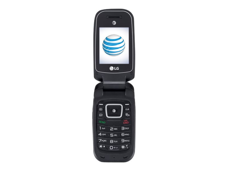 AT&T PREPAID LG B470 256MB Prepaid Smartphone, Black