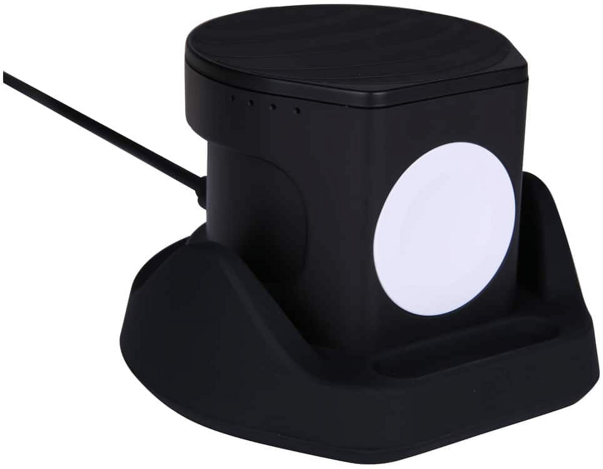 AT&T Power Drum Wireless Charger + Apple Watch Power Bank - Black