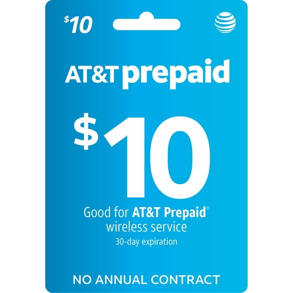 AT&T Prepaid $10 Direct Top Up