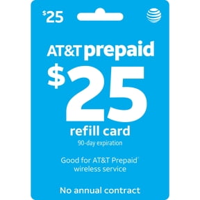 AT&T Prepaid $25 Direct Top Up