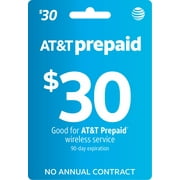AT&T Prepaid $30 Direct Top Up