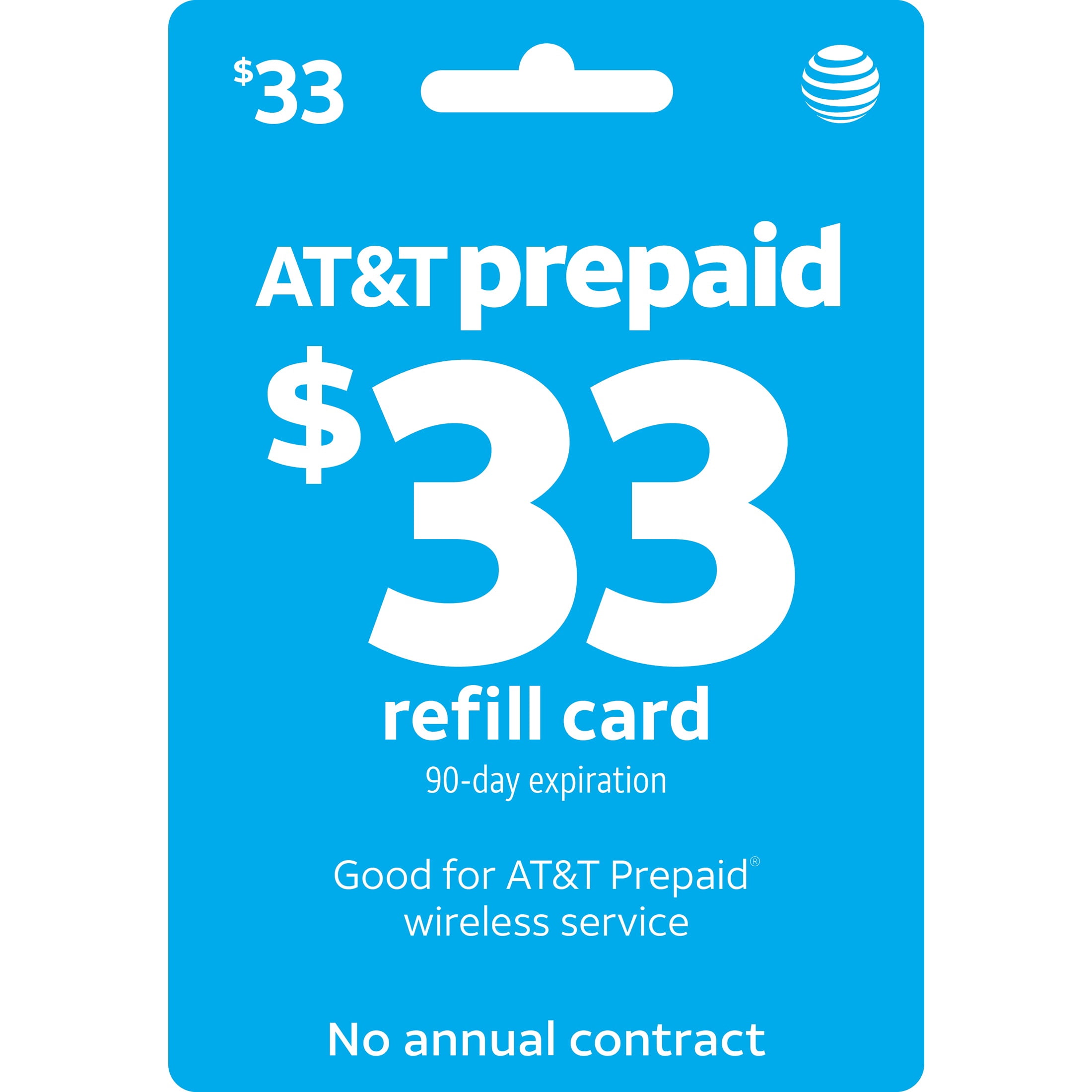 AT&T Prepaid $33 Direct Top Up
