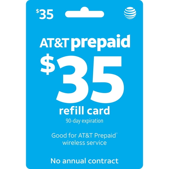 AT&T Prepaid $35 e-PIN Top Up (Email Delivery)
