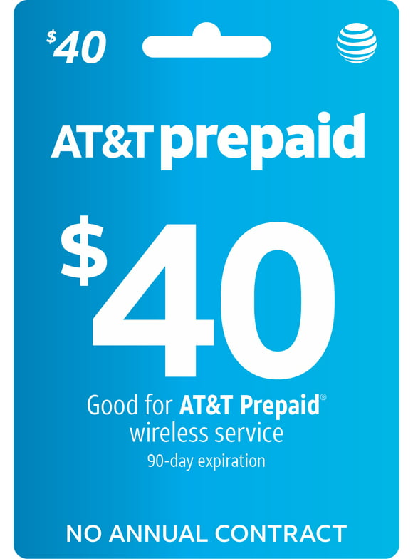AT&T Prepaid $40 Direct Top Up