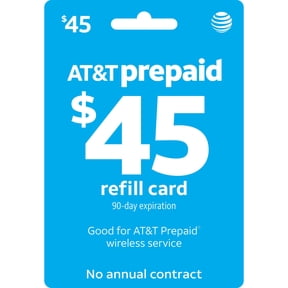 AT&T Prepaid $45 e-PIN Top Up (Email Delivery)