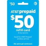 AT&T Prepaid $50 Direct Top Up