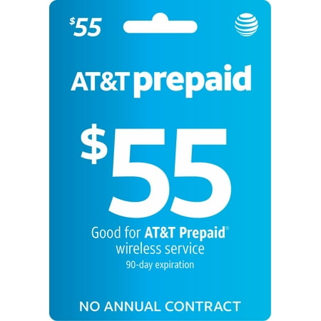 AT&T Prepaid $55 Direct Top Up
