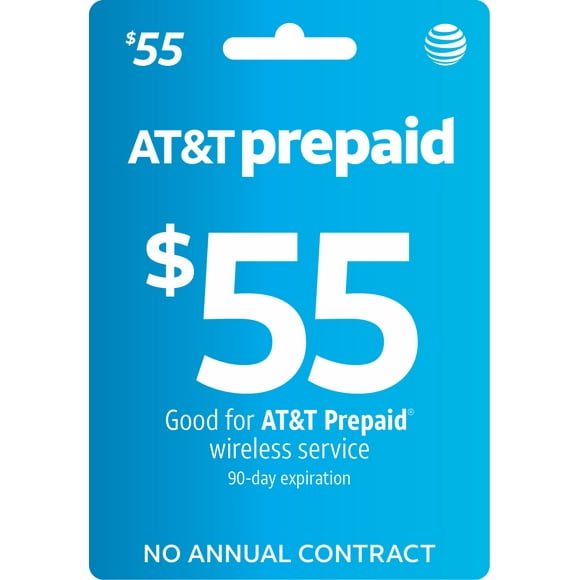 AT&T Prepaid $55 Direct Top Up