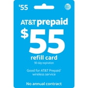 AT&T Prepaid $55 Direct Top Up