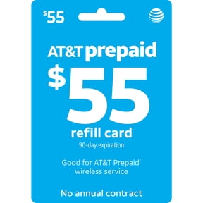 AT&T Prepaid $55 Direct Top Up