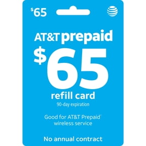 AT&T Prepaid $65 Direct Top Up