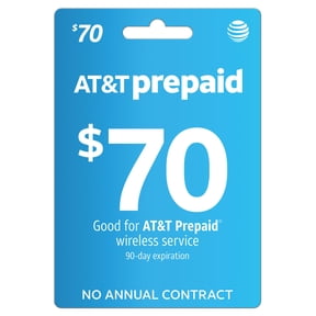 AT&T Prepaid $70 Direct Top Up