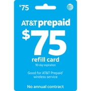 AT&T Prepaid $75 Direct Top Up