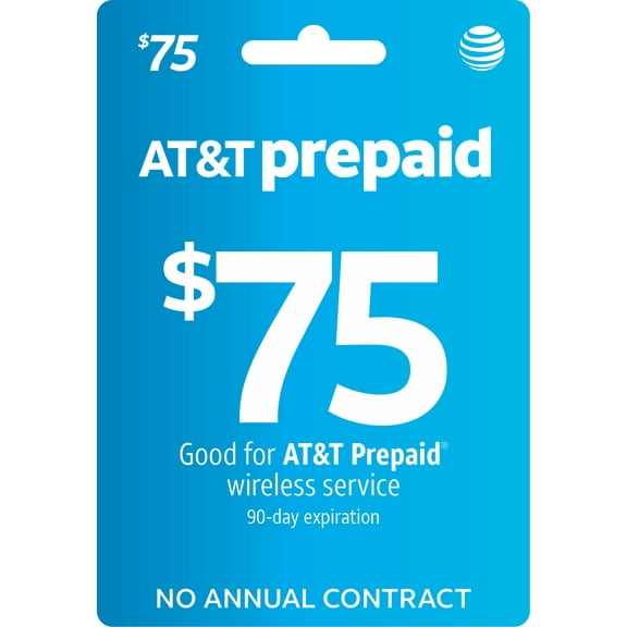 AT&T Prepaid $75 e-PIN Top Up (Email Delivery)