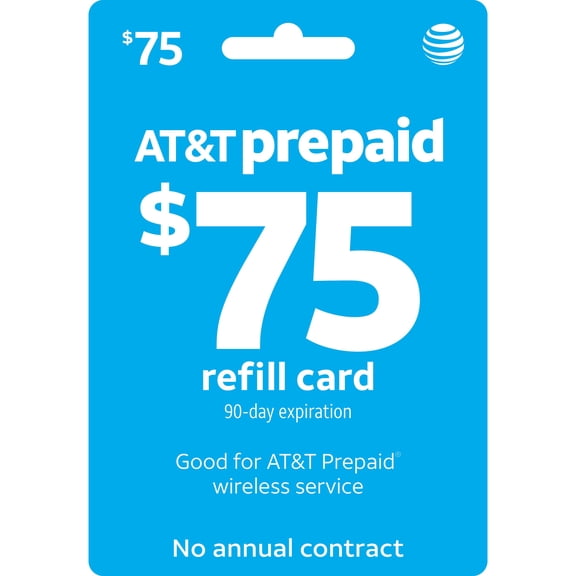 AT&T Prepaid $75 e-PIN Top up (Email Delivery)