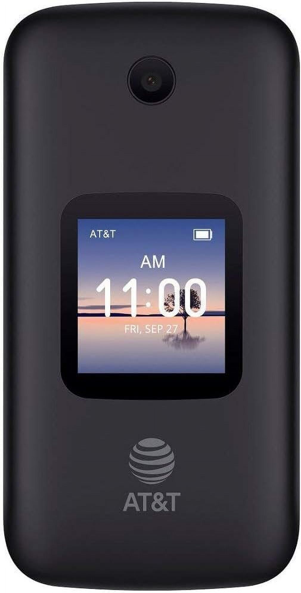 AT&T Prepaid - Alcatel SMARTFLIP | 4GB Memory | 2.8" Dual Display | Bluetooth WiFi | Big Buttons - Brand New - image 1 of 9