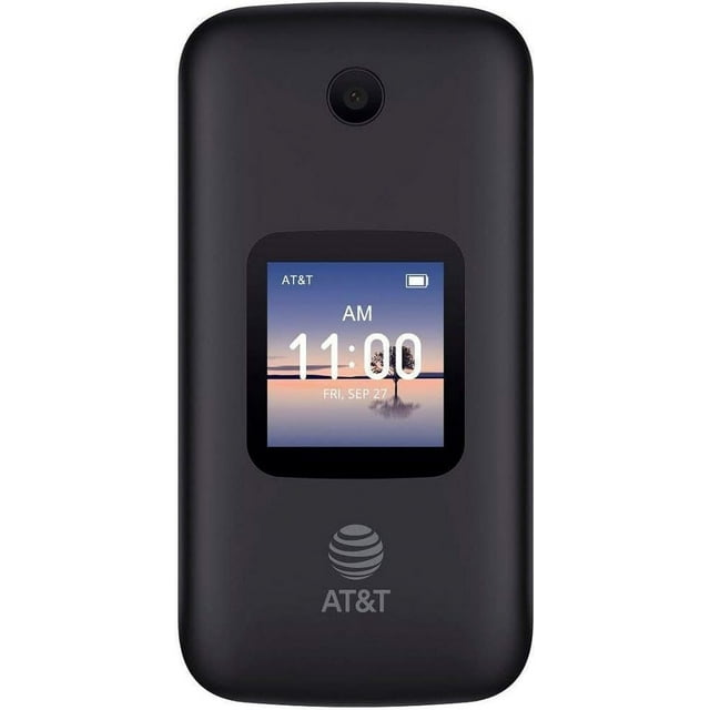 AT&T Prepaid - Alcatel SMARTFLIP | 4GB Memory | 2.8" Dual Display | Bluetooth WiFi | Big Buttons - Brand New