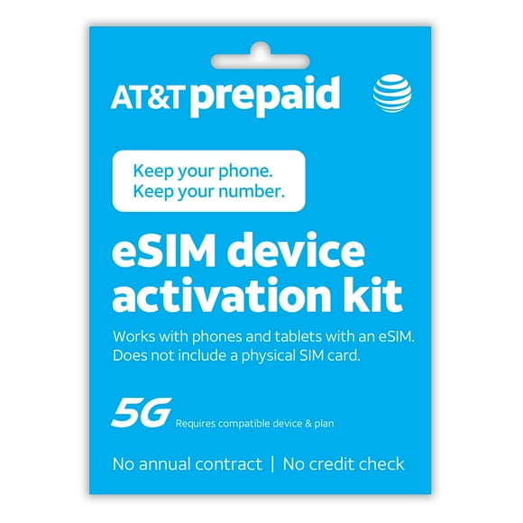 AT&T Prepaid eSIM Device Activation Kit