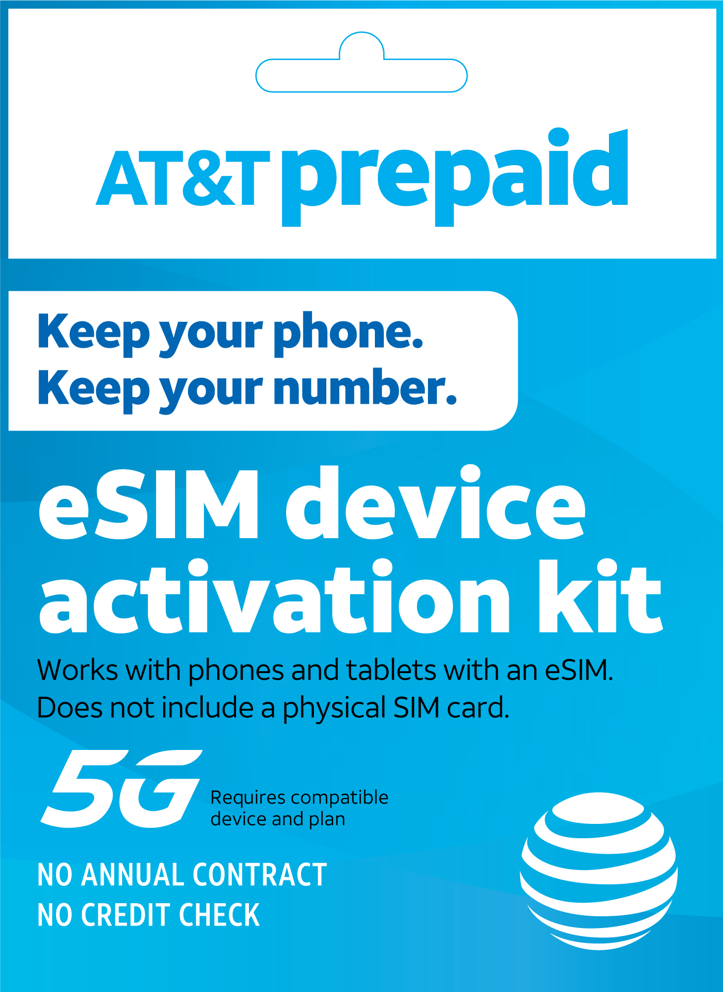 AT&T Prepaid eSIM Device Activation Kit - Walmart.com