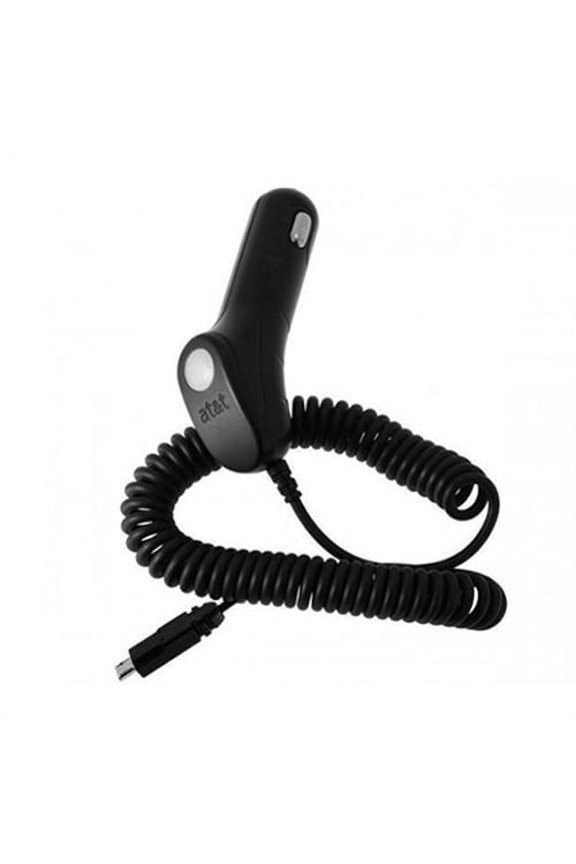 AT&T Rapid Car Charger DC Power Adapter Micro-USB A1E for Alcatel Jitterbug Smart2 Smart, Pop Icon 2, Avalon V, Idol Mini, Astro, PIXI CHARM, A30 Plus, Go Flip, Cingular Flip 2, REVVL 2, 3, 4