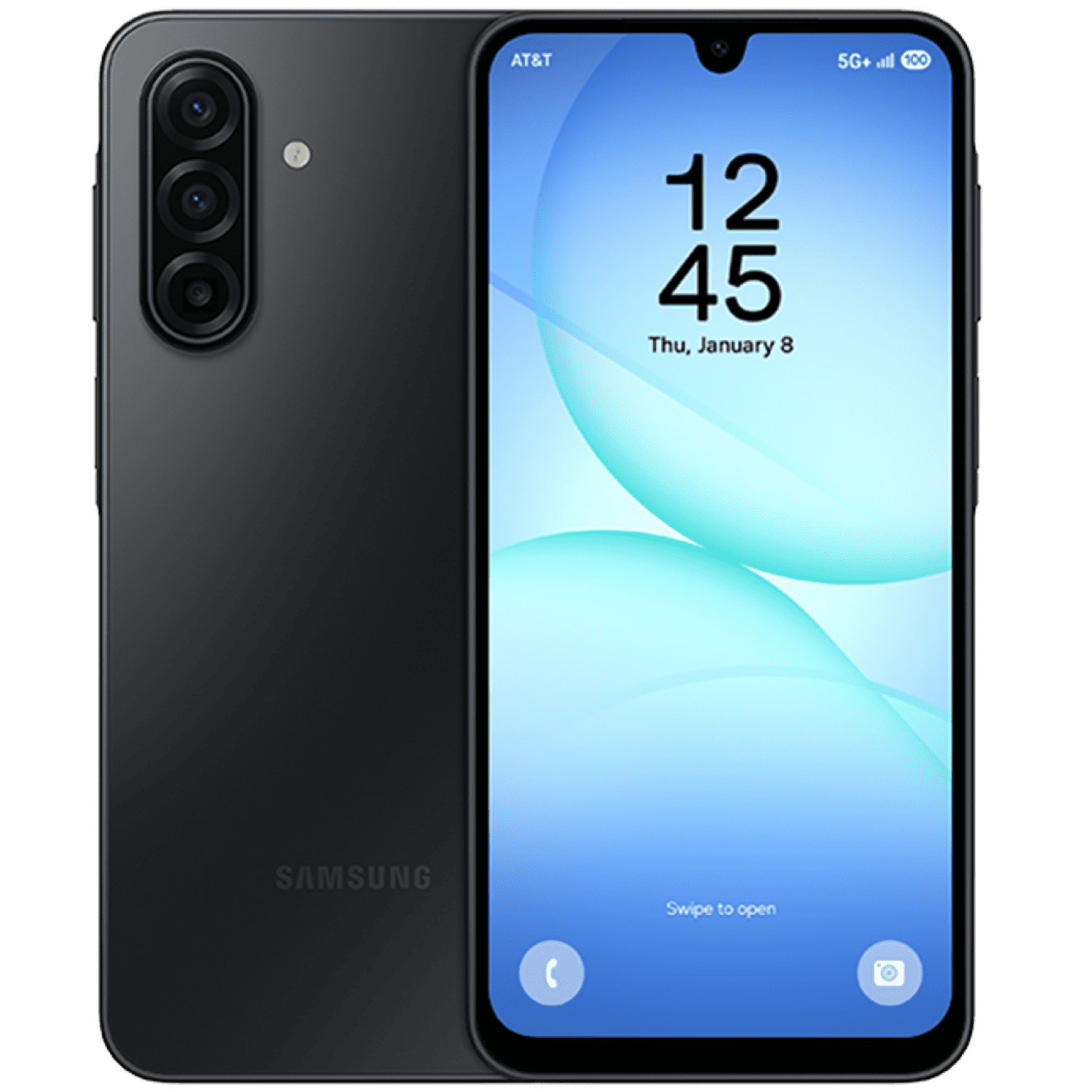 AT&T Samsung Galaxy A17 Black 128GB