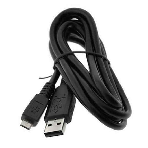 AT&T Samsung Galaxy J3 Premium USB Cable Rapid Charger Sync Power Wire Data Cord Supports Fast Charging Black [Micro-USB] Q7R