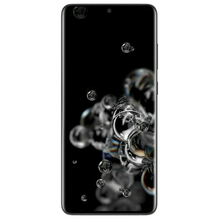AT&T Samsung Galaxy S20 Ultra 5G 128GB, Cosmic Black - Upgrade Only