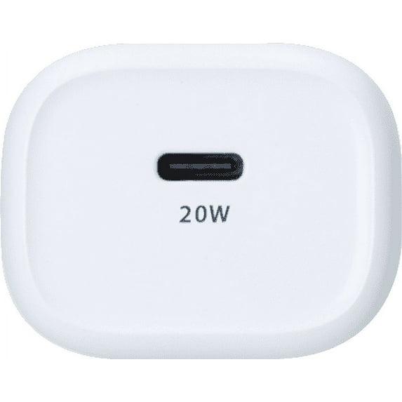 AT&T Single Port 20W Power Delivery Wall Block (USB-C)-(Bulk packaging)