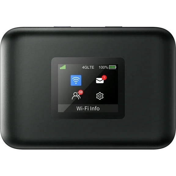 AT&T Turbo Hotspot 3 256 MB, Black - Prepaid Hotspot