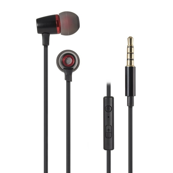 AT&T ZEB10 Stereo In-Ear Earbuds with Microphone and Volume Control