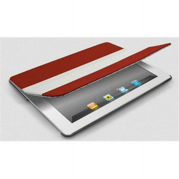 AT&T iPad Leather Folio Golf Case Red iPad Leather Folio Golf Case