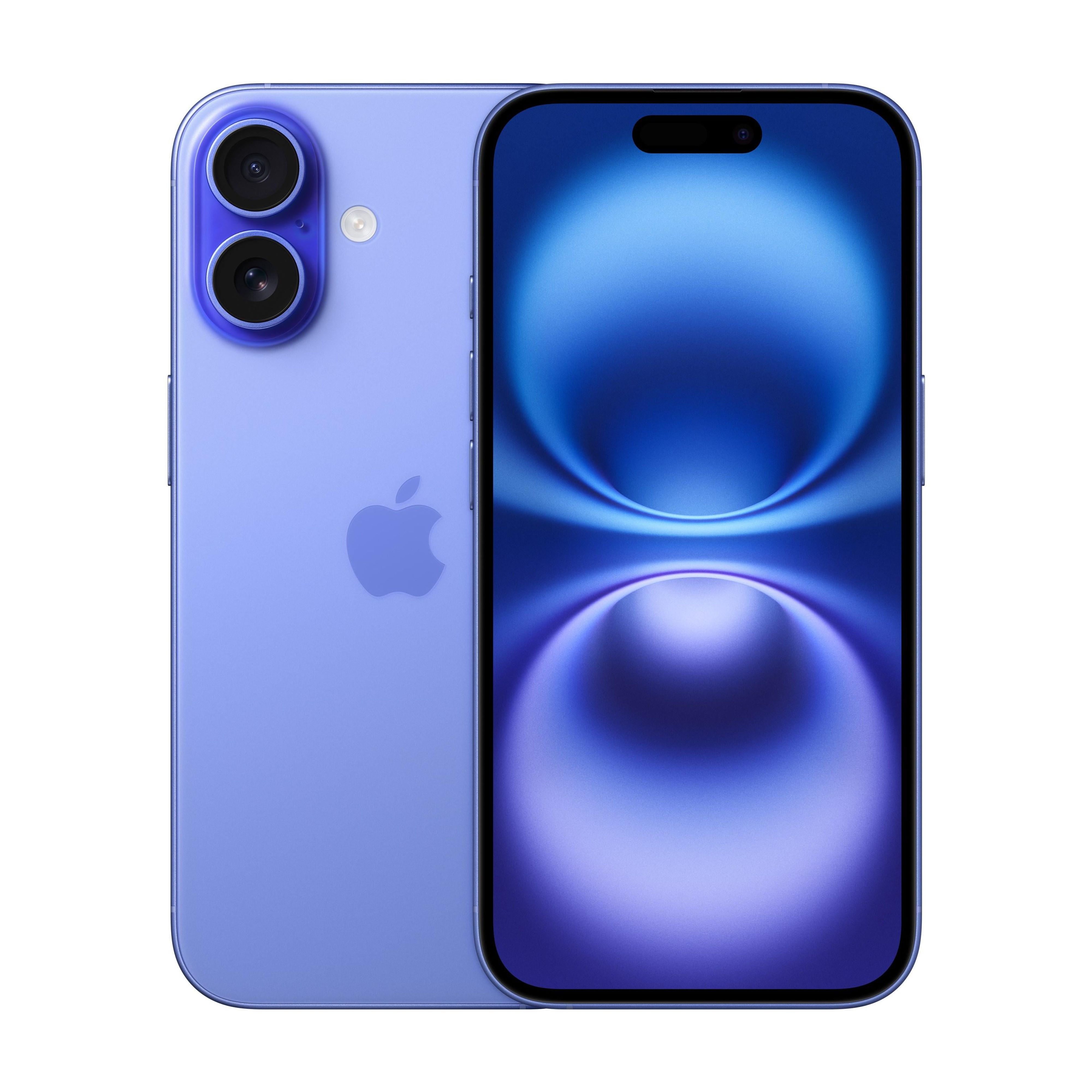 iPhone 16 128GB Azul Ultramar AT&T. Apple Intelligence.
