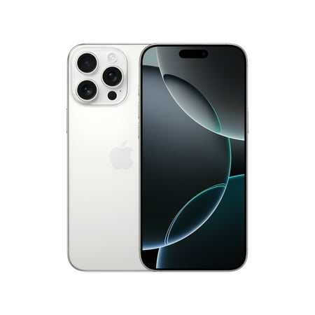 AT&T iPhone 16 Pro Max 256GB White Titanium. Apple Intelligence.