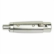 AT TRCAXLRF XLR Female to RCA Female Adapter Converter Gender Audio Coupler