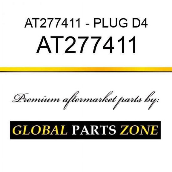 AT277411 - PLUG D4/D5/D6 fits Caterpillar (CAT)