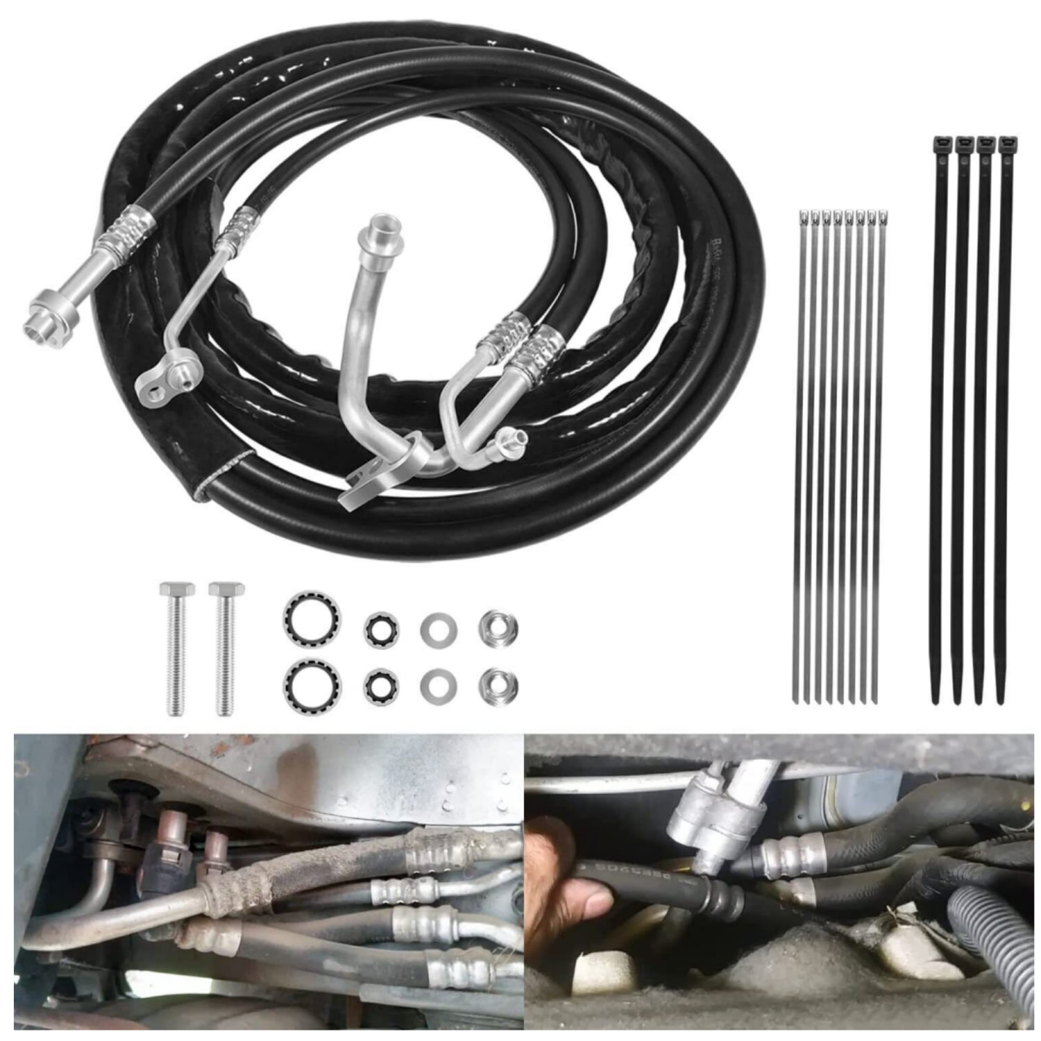 AT34653 Rear AC Line Replacement Lines set For Acadia Traverse Enclave ...
