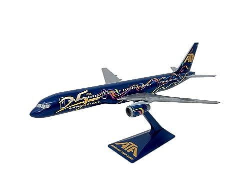ATA 25th Anniversary 757-200 Snap-Fit Model 1:200 by Flight Miniatures ...