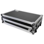 ATA Style DJ Controller Case for Pioneer XDJ-RX3 RX2 Case with Laptop Shelf, and Wheels