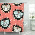thumbnail image 1 of ATABIE Alice The Smile of Cheshire Cat for Tale Wonderland Adventures Shower Curtain 66x72 inch, 1 of 1