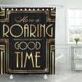 thumbnail image 1 of ATABIE Party Have Roaring Good Time Sign Gatsby Wedding Twenties Shower Curtain 66x72 inch, 1 of 1