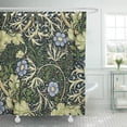 thumbnail image 1 of ATABIE Pre William Morris Seaweed Pattern Floral Vintage Raphaelite Artistic Shower Curtain 66x72 inch, 1 of 1