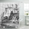 thumbnail image 1 of ATABIE Rheinstein Castle in Rhineland Palatinate Germany Shown Above The Shower Curtain 60x72 inch, 1 of 1