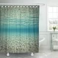 thumbnail image 1 of ATABIE Water Ocean Beautiful Underwater Scene Beach Sea Reflection Under Shower Curtain 60x72 inch, 1 of 1