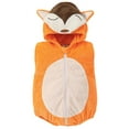 thumbnail image 1 of ATAIKU 0-24M Unisex Baby Fox Outfits Halloween Infant Flannel Hooded Vest Romper, 1 of 7