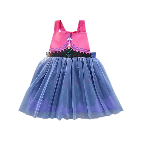 ATAIKU 1-4T Princess Dress Up Aprons Dress for Toddler Baby Girls, Kids Waterproof Mess Play Clothes Halloween Gift