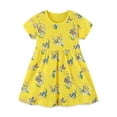thumbnail image 1 of ATAIKU 2-7T Girl's Summer Dresses Cotton Swing A-Line Cute Short Casual Floral Sundress, 1 of 8