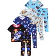 thumbnail image 1 of ATAIKU 3-12Y Boys Pajamas Set Sleeves Top and Pants 2 Pieces Summer Pjs Set Kid Astronaut Sleepwear, 1 of 14